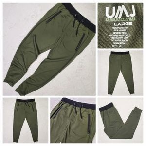 UMJ Union Made Jared Altitude Jogger W/ Zip Pockets Dark Olive Green Men's Large